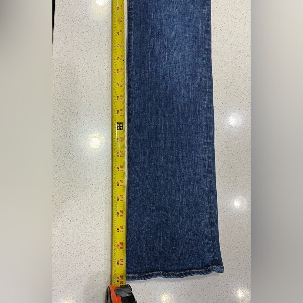 Victoria Beckham DVB Straight Leg Premium Denim Jeans 26x34 LNWO Tags - Picture 10 of 13